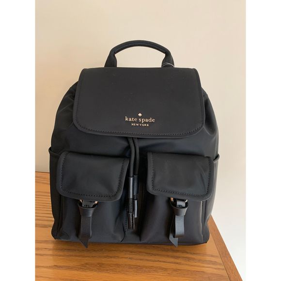 kate spade flap backpack
